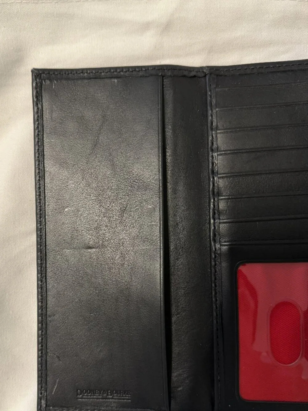 Dooney & Bourke Florentine Continental Clutch Wallet Black